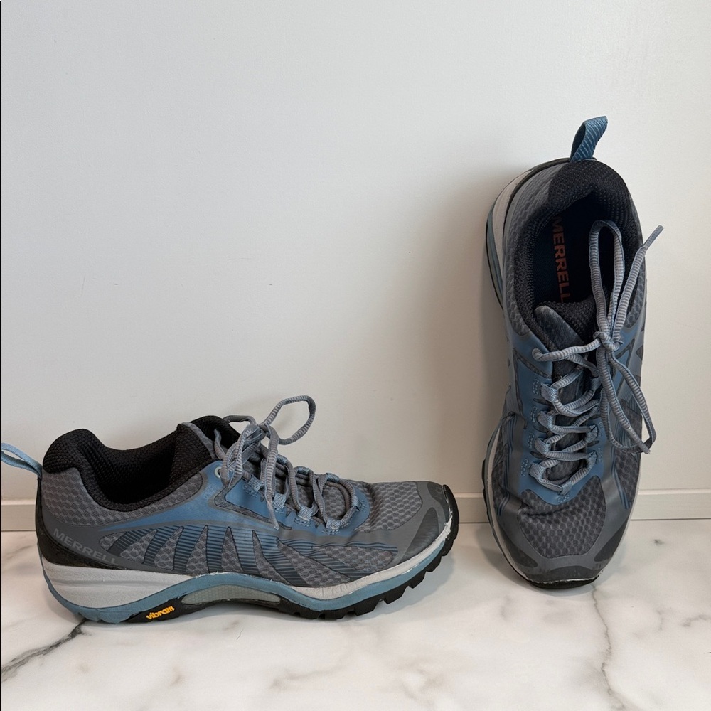 Merrell Women's Siren Edge 3 hiking shoes rock bluestone size 8